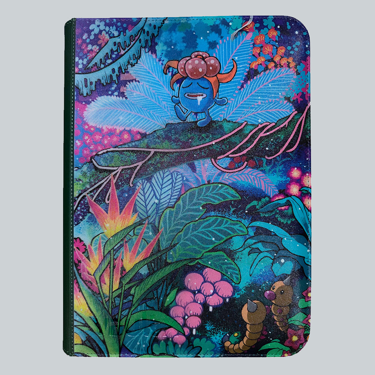 TCG Bound VaultX zip binder UV printed with Gloom Illustration Rare 198 197 Obsidian Flames Pokemon card