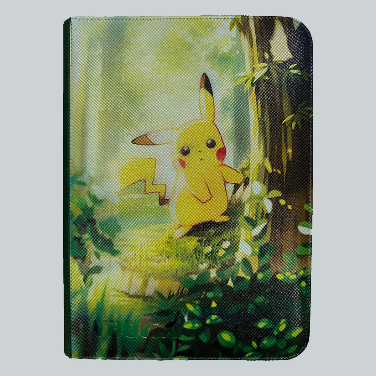 TCG Bound VaultX zip binder UV printed with Pikachu ex Special Illustration Rare 276 217 Ascended Heroes Pokemon card